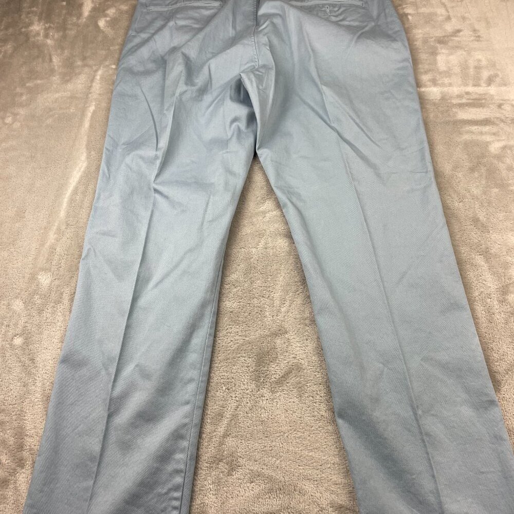 J Crew Mercantile Flex Flat Front Khakis Pants Men's Size 36x32 - Picture 8 of 9